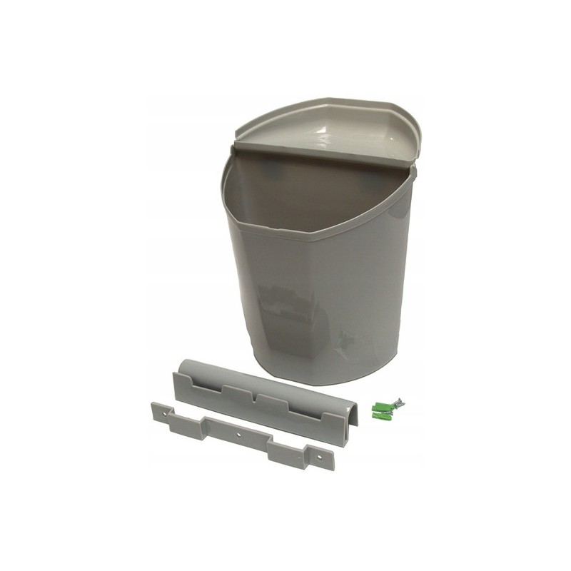 Waste bin with lid camp4 6 liters