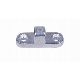 Vertical aluminum vestibule hook, 5 pieces