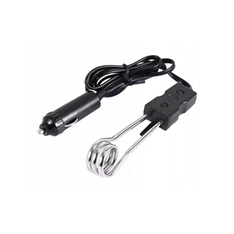 Electric heater for a 12v car for the cigarette lighter