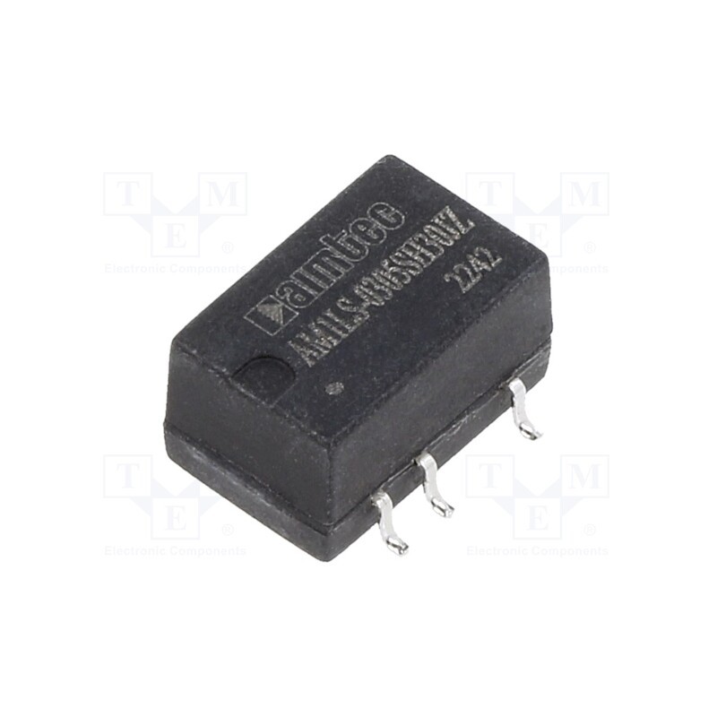 1 pcs x AIMTEC - AM1LS-0305SH30JZ - Converter: DC/DC, 1W, Uin: 2.97÷3.63V, Uout: 5VDC, Iout: 200mA, SMD