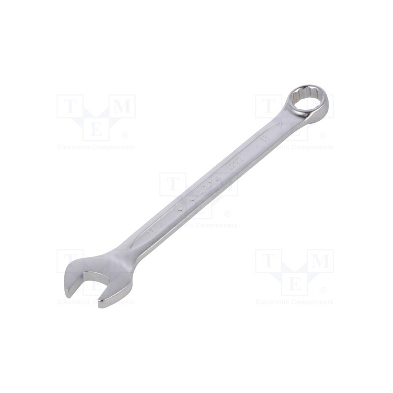 1 pcs x KING TONY - 1060-13 - Wrench, combination spanner, 13mm, Chrom-vanadium steel, L: 175mm