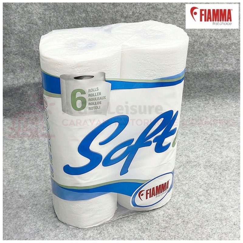 Fiamma soluble toilet paper 6 rolls
