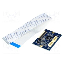 1 pcs x VIA TECHNOLOGIES - VAB-600-D - Expansion board, pin header,LVDS x2, VAB-600