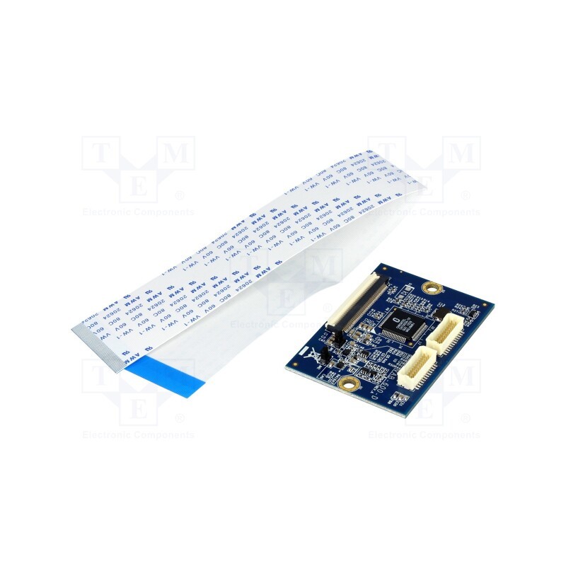 1 pcs x VIA TECHNOLOGIES - VAB-600-D - Expansion board, pin header,LVDS x2, VAB-600