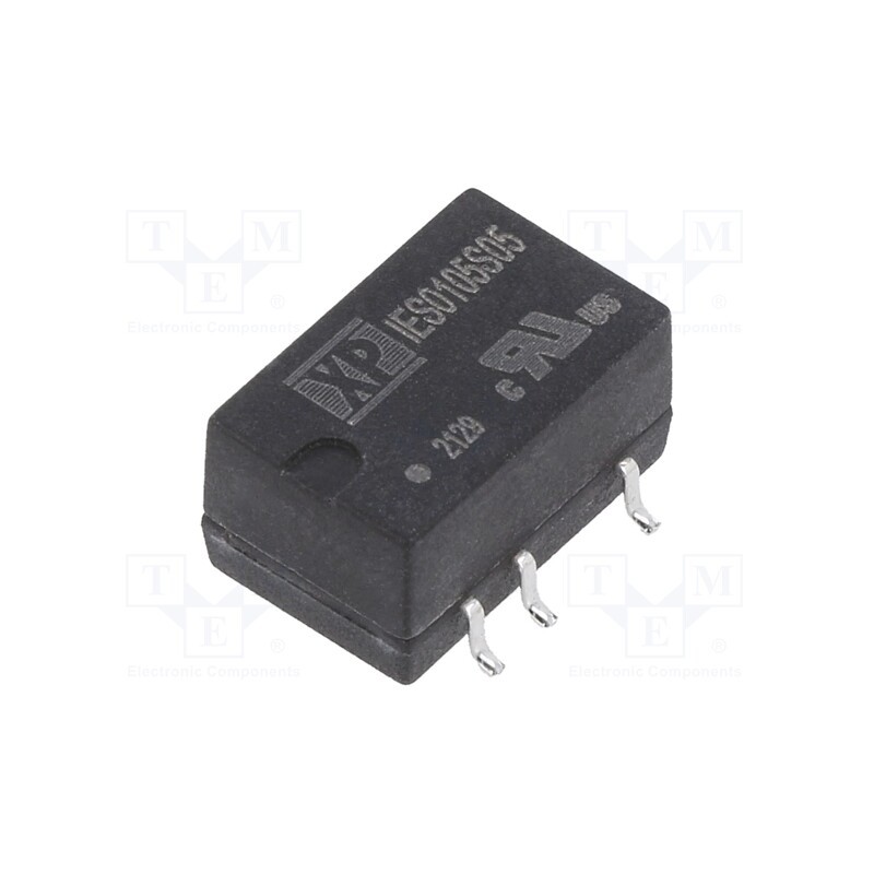 1 pcs x XP POWER - IES0105S05 - Converter: DC/DC, 1W, Uin: 4.5÷5.5V, Uout: 5VDC, Iout: 200mA, DIP8