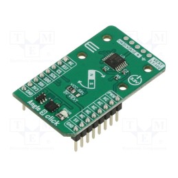 1 pcs x MIKROE - ANGLE 9 CLICK - Click board, magnetic field sensor, SPI, AAS33001, 3.3VDC,5VDC