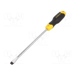 1 pcs x STANLEY - 0-64-922 - Screwdriver, slot, SL 10, CUSHIONGRIP, 200mm