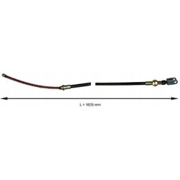 Brake cable forklift Toyota 7 8 10 25 right