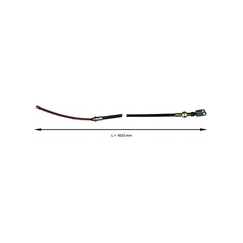 Brake cable forklift Toyota 7 8 10 25 right