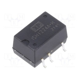 1 pcs x XP POWER - ISH1224A-H - Converter: DC/DC, 2W, Uin: 10.8÷13.2V, Uout: 24VDC, Iout: 83mA, SMD
