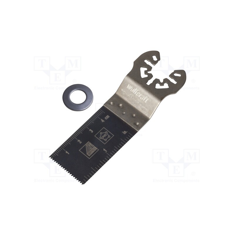 1 pcs x WOLFCRAFT - 3990000 - Blade, for multitools,wood,drywall,plastic, tool steel, 28mm