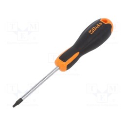 1 pcs x BETA - 12081010 - Screwdriver, Torx® with protection, T10H, EVOX
