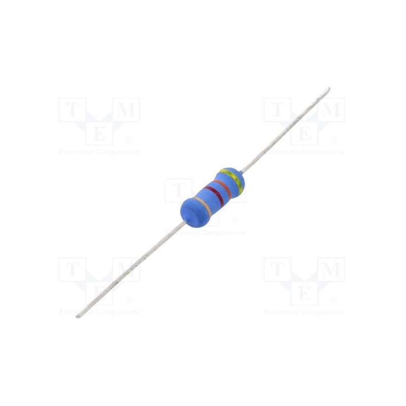 10 pcs x TE Connectivity - 8-1625890-7 - Resistor: metal oxide, 4.3kΩ, 2W, ±5%, Ø5x12mm, -55÷155°C
