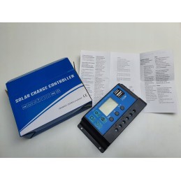 Solar charge controller regulator 30a 12v 24v