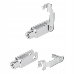 Fork head of the overrun brake cable m8, 2 pcs