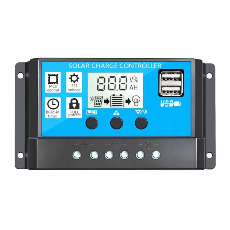 PWM 30a solar battery charging controller