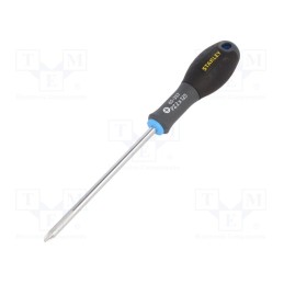 1 pcs x STANLEY - 0-65-337 - Screwdriver, Pozidriv®, PZ2, FATMAX®, 125mm