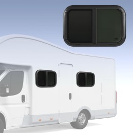 Sliding window for a caravan