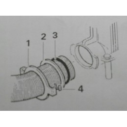 Trailer heating pipe clamp s3002 truma