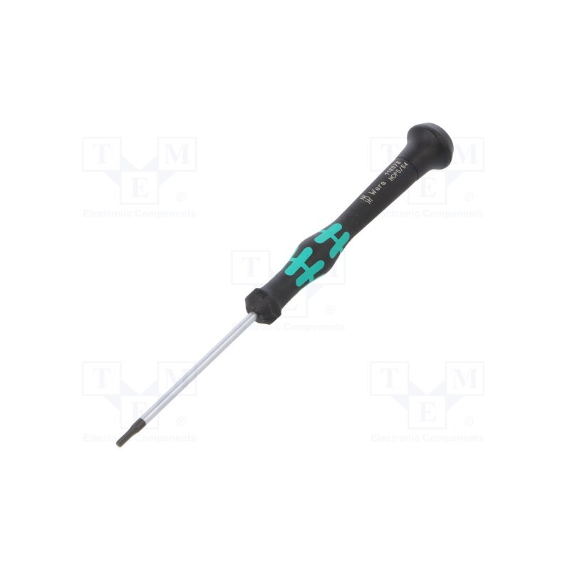 1 pcs x WERA - 5118078001 - Screwdriver, hex key, precision, HEX 5/64', Kraftform Micro