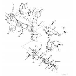 Hyster d001 e001 suspension link set