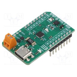 1 pcs x MIKROE - USB-C SINK 2 CLICK - Click board, interface, I2C, AP33772, prototype board