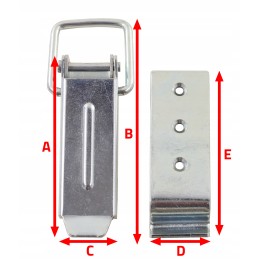 Side lock, side lock, side lock, galvanized side