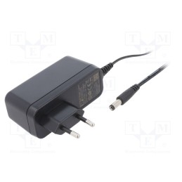 1 pcs x XP POWER - VEL24US120-EU-JA - Power supply: switched-mode, plug, 12VDC, 2A, 24W, Plug: EU, 85%