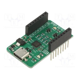 1 pcs x MIKROE - USB TO I2C CLICK - Click board, adapter, I2C,UART,USB, FT260, prototype board
