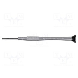 1 pcs x BERNSTEIN - 4-373-AL - Screwdriver, slot, precision, 2,0x0,4mm, Blade length: 22mm
