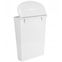 Brunner waste bin pillar 5 5 l white