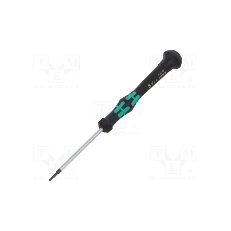 1 pcs x WERA - 5118076001 - Screwdriver, hex key, precision, HEX 1/16', Kraftform Micro