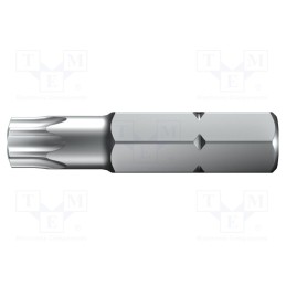 1 pcs x WIHA - 1767 - Screwdriver bit, Torx®, T30, Overall len: 35mm, STANDARD