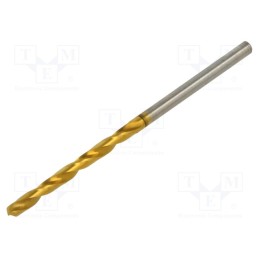1 pcs x ALPEN-MAYKESTAG - 60700250100 - Drill bit, for metal, Ø: 2.5mm, L: 57mm, Working part len: 30mm