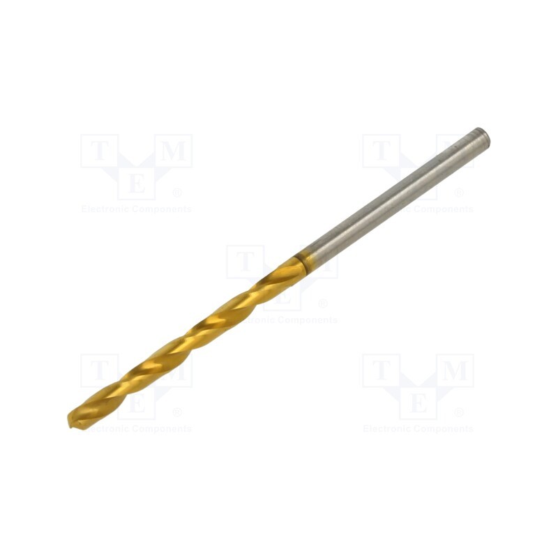 1 pcs x ALPEN-MAYKESTAG - 60700250100 - Drill bit, for metal, Ø: 2.5mm, L: 57mm, Working part len: 30mm