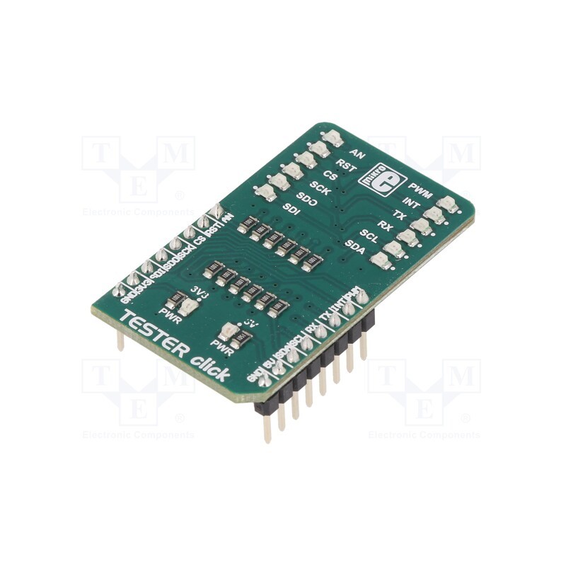 1 pcs x MIKROE - TESTER CLICK - Click board, mikroBUS™ interface tester, prototype board