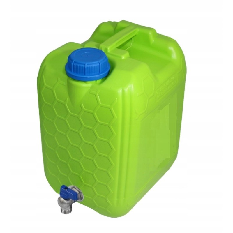 Water bank container with tap, 10 liters