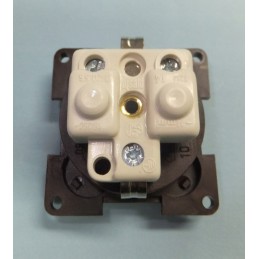 250v Schuko camper socket, brown, fawo
