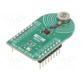 1 pcs x MIKROE - VIBRO MOTOR 3 CLICK - Click board, vibration motor driver, I2C,PWM, DRV2605,G0832022D