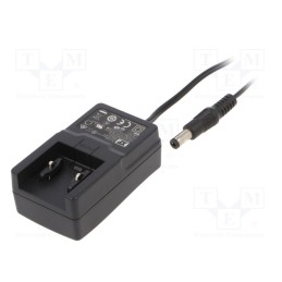 1 pcs x XP POWER - ACM06US12 - Power supply: switched-mode, plug, 12VDC, 0.5A, 6W, Plug: none, 82%