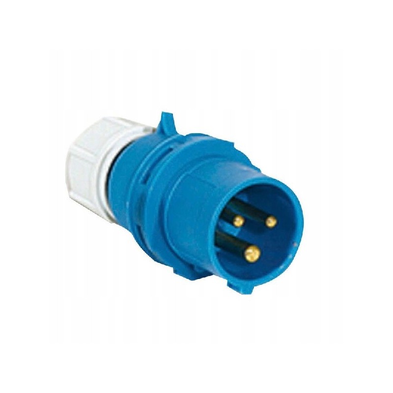 3 pin plug cee 230v 16a brunner