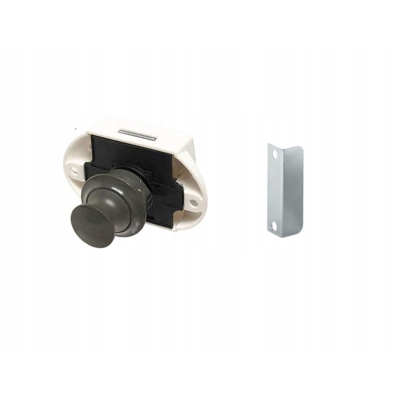 Push lock trailer furniture lock, gray set