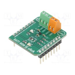 1 pcs x MIKROE - BATT-MON 2 CLICK - Click board, battery manager, I2C, MAX17262, prototype board