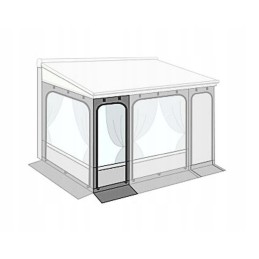 Front panel, wall for awning, roller blinds, 150 cm, f45, f80, fiamma, wa