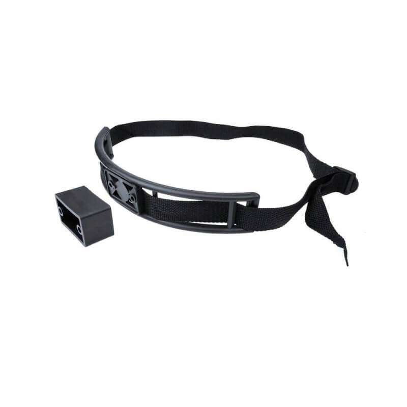 Gas cylinder belt for mounting in a gas bank camper