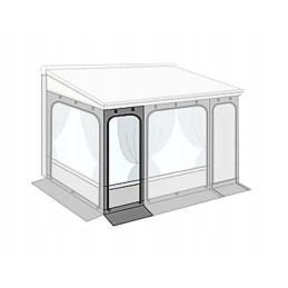 Front wall panel for awnings 150cm f45 80 fiamma