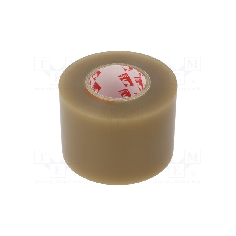 1 rol x SCAPA - TAŚMA 2702 50MM/25M TRANSPARENTNA - Tape: electrical insulating, W: 50mm, L: 25m, Thk: 130um, rubber