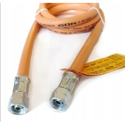 Hose a 2m gas pipe to the stove grill