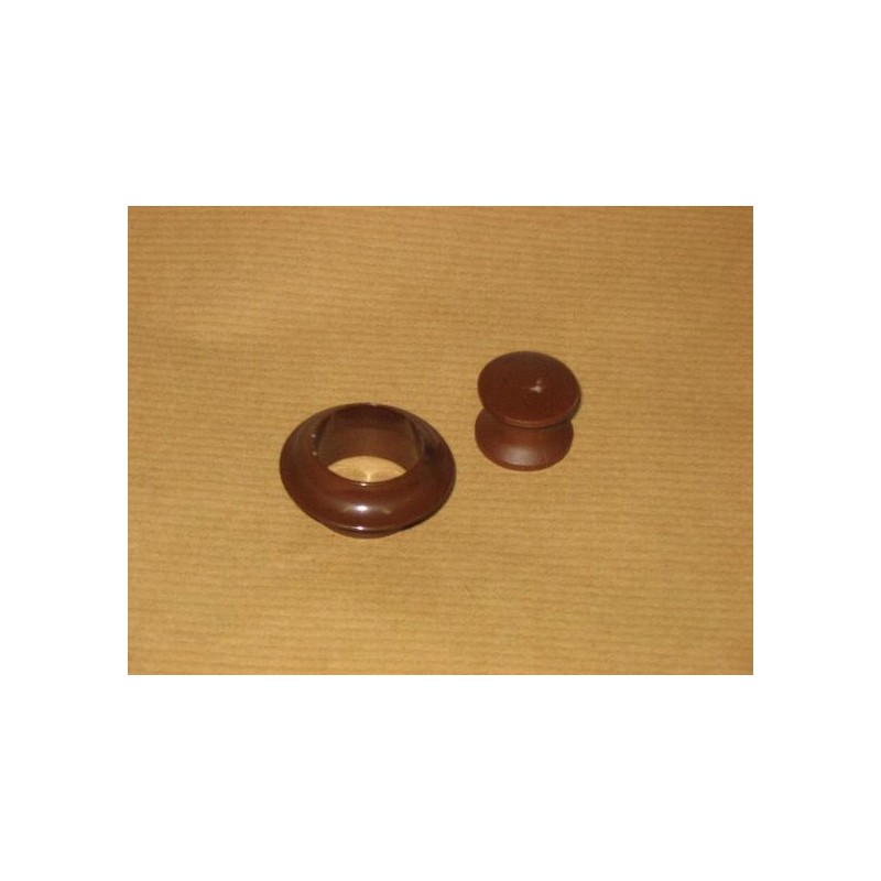 Lock rosette for a large click camper