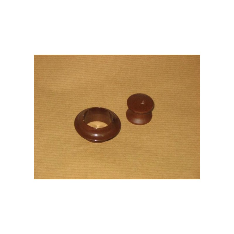 Rosette for the caravan furniture lock